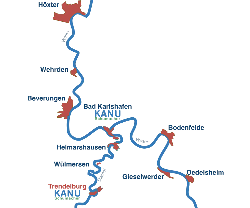 Flusskarte